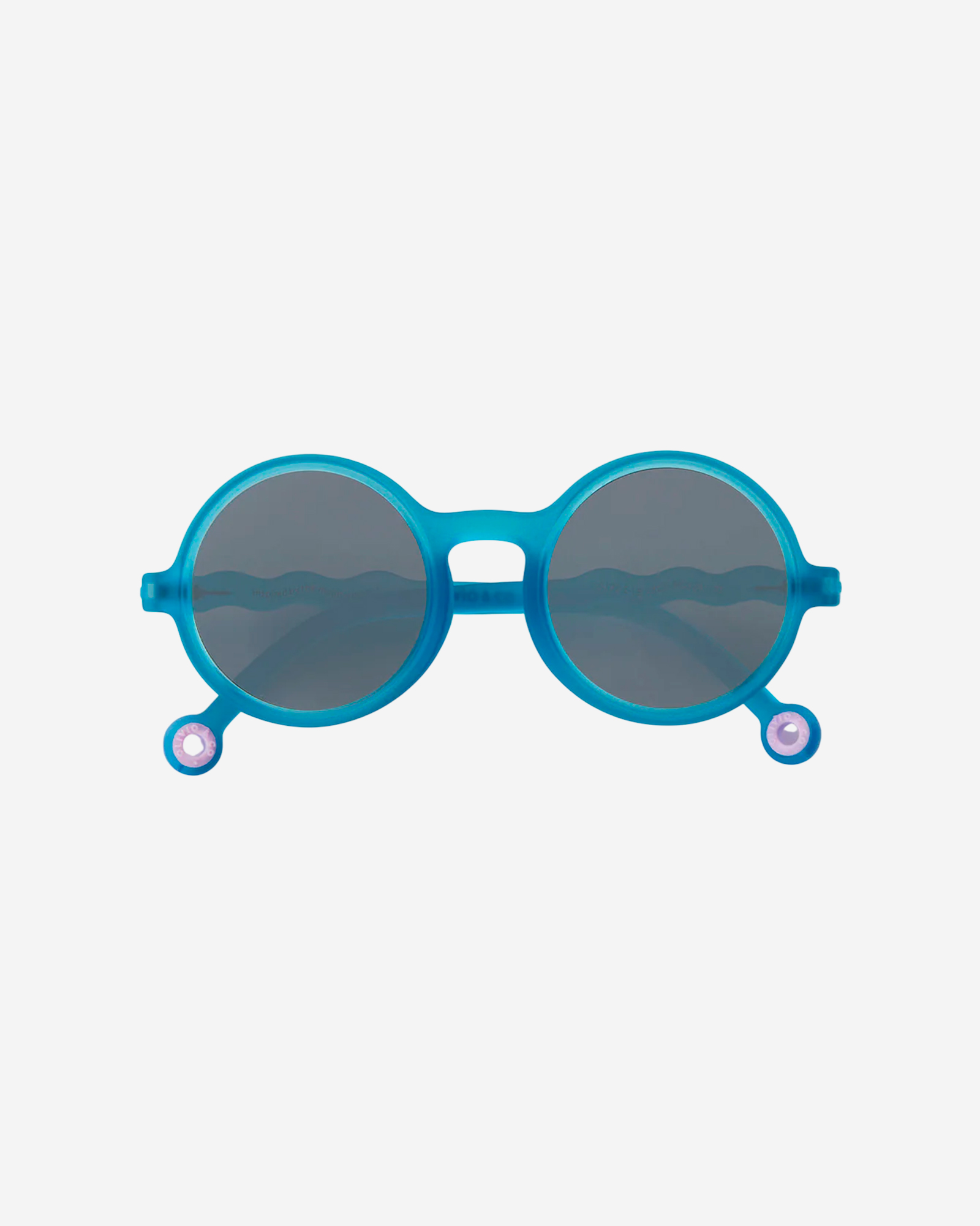 Olivio and Co — Очки  KIDS Round Sunglasses-Coral Reef-Reef blue