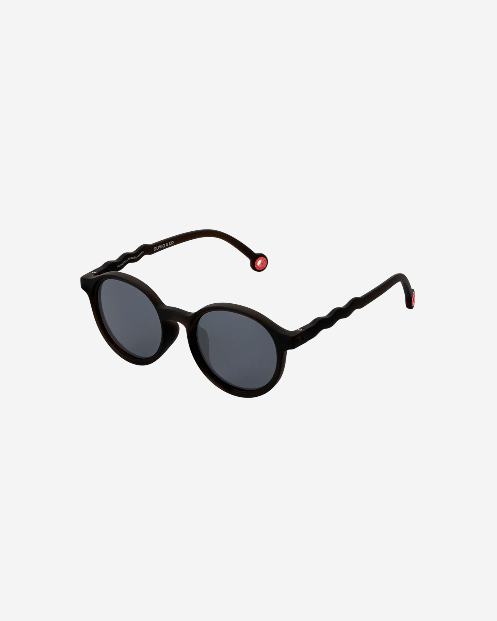 Очки KIDS Oval Sunglasses-Classic Olivio-Squid Black — 2