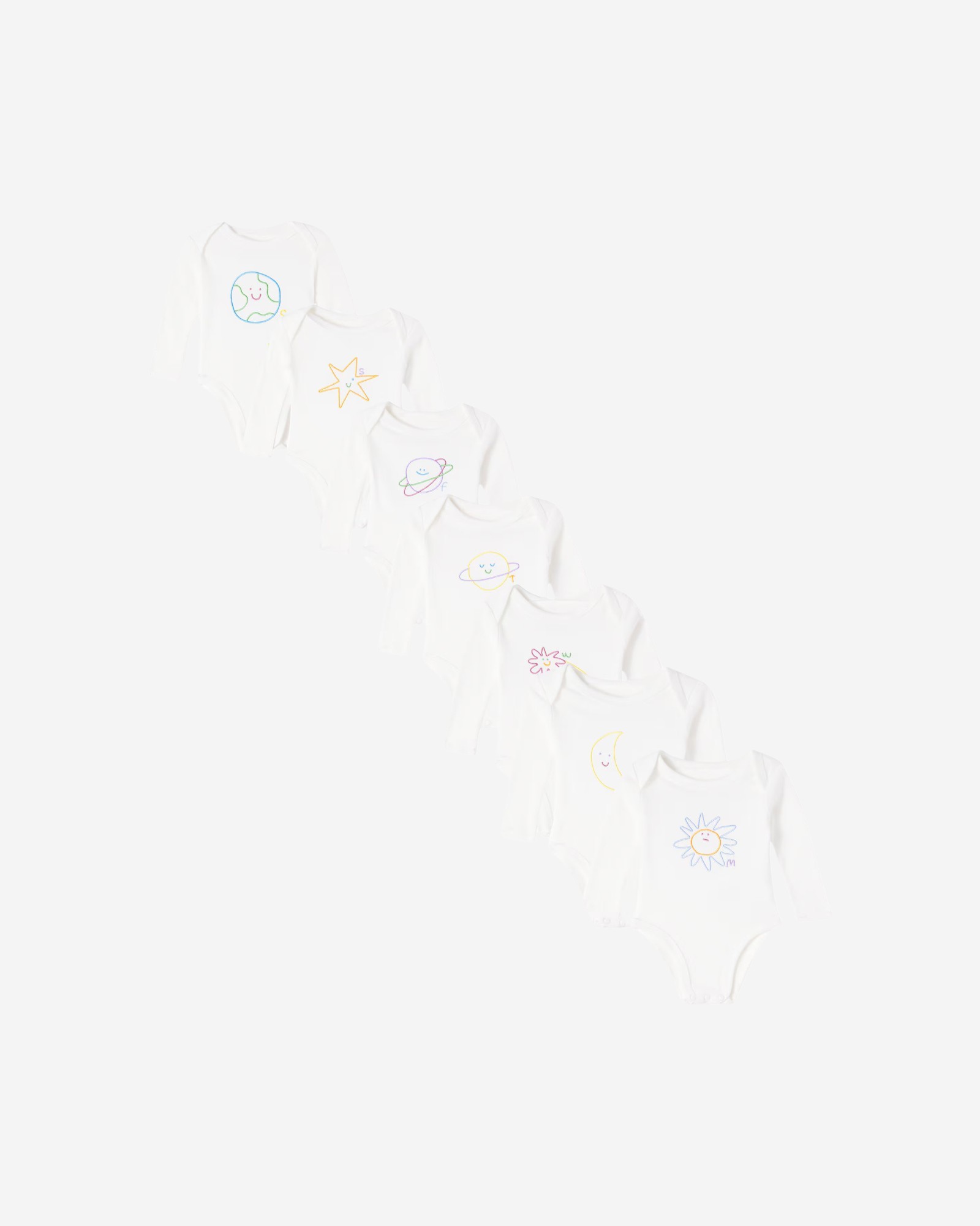 Набор боди (7 шт) — 2