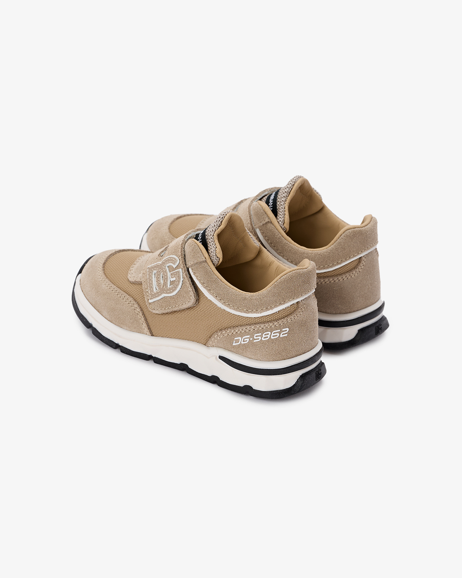Кроссовки DG Running из сетчатого текстиля и спилка — 2