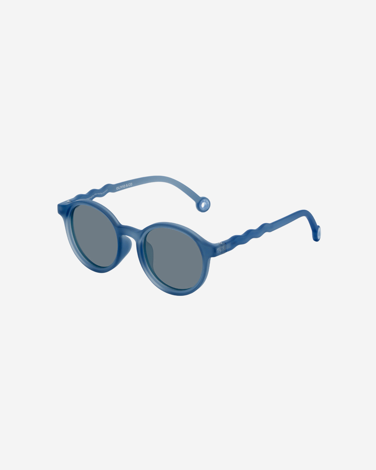Очки JUNIOR Oval Sunglasses-Seaside Stripes-Navy Blue — 3