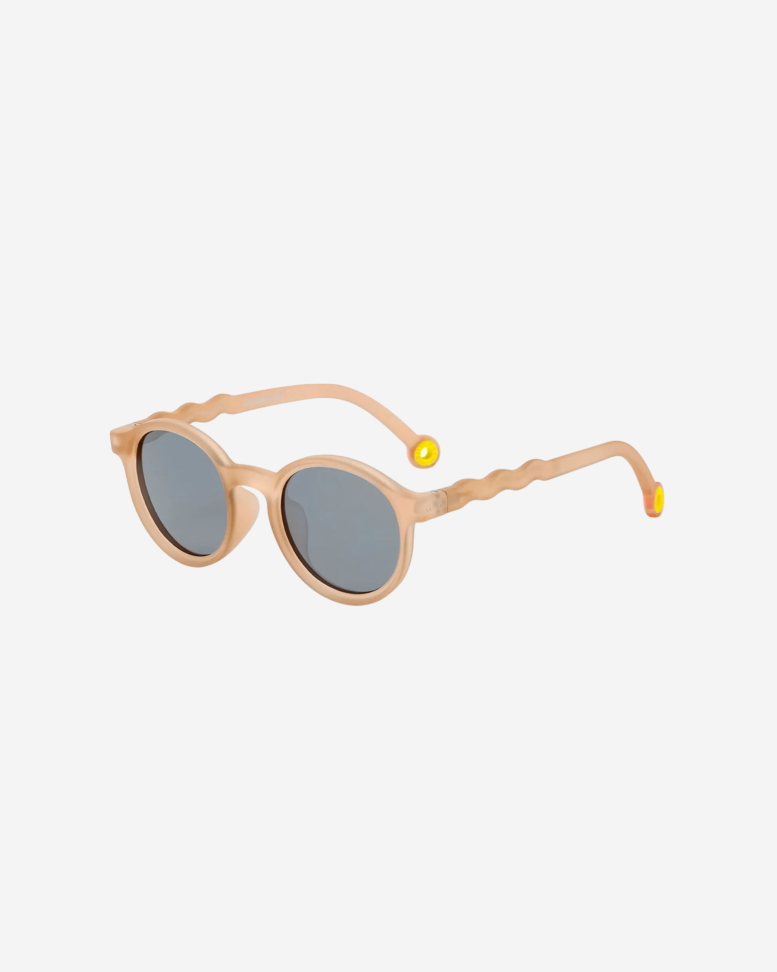 Очки JUNIOR Oval Sunglasses-Classic Olivio-Sand beige — 2