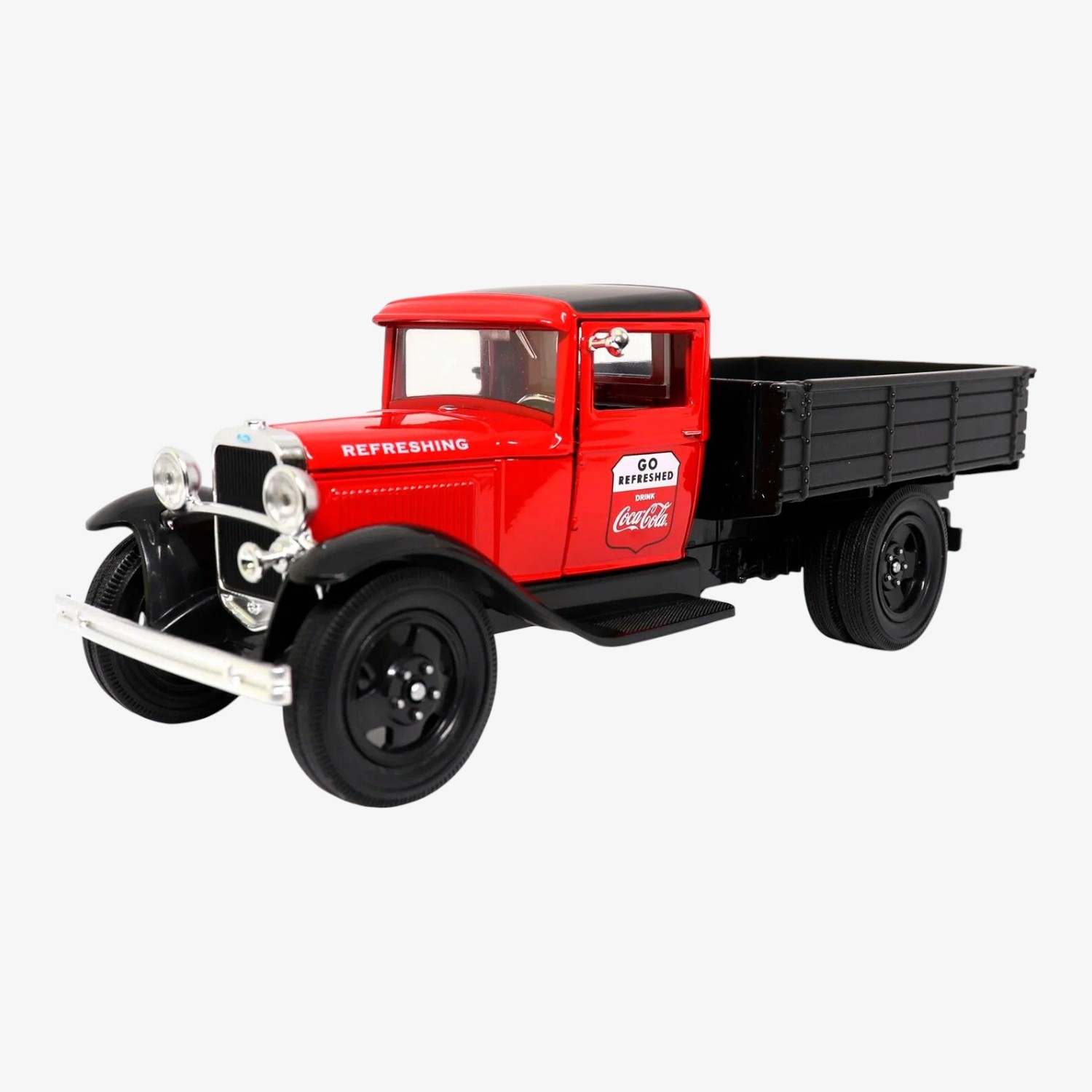 Машинка литая коллекционная Die-сast модель по лицензии Coca-Cola 1931 Ford Model AA (Red Version), — 1
