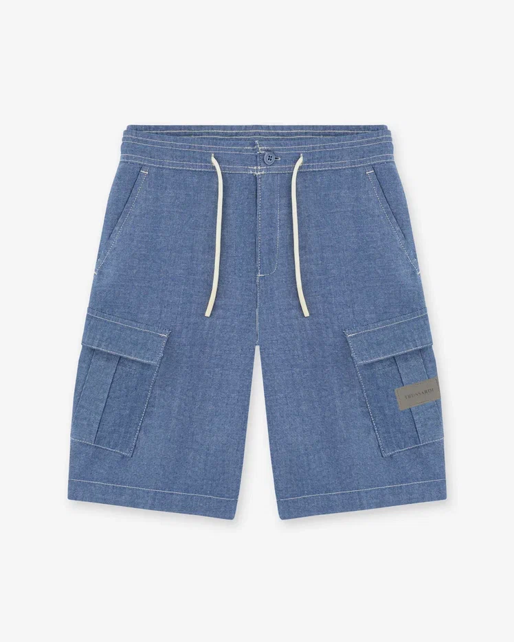 TRUSSARDI JUNIOR — Джинсовые шорты