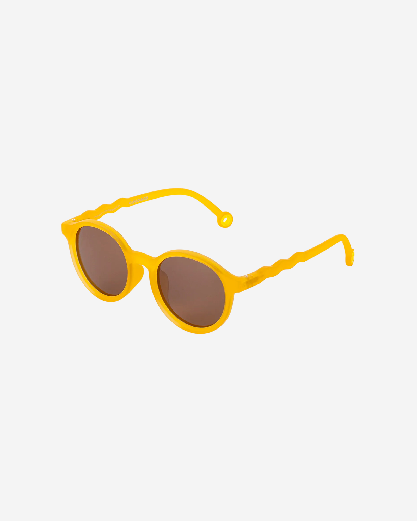 Очки JUNIOR Oval Sunglasses-Citrus Garden-Citrus Yellow — 2