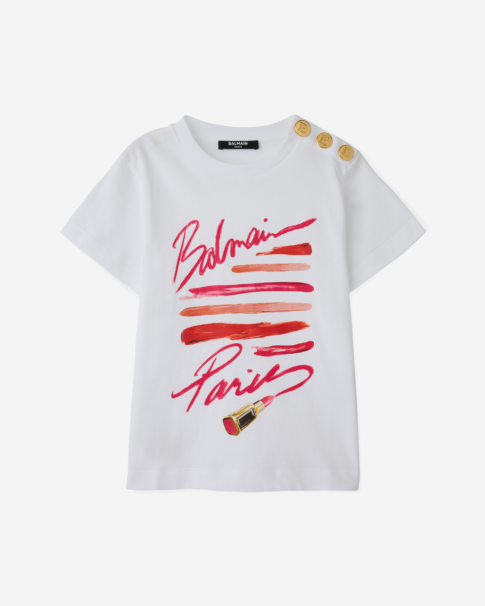 BALMAIN — Футболка короткий рукав