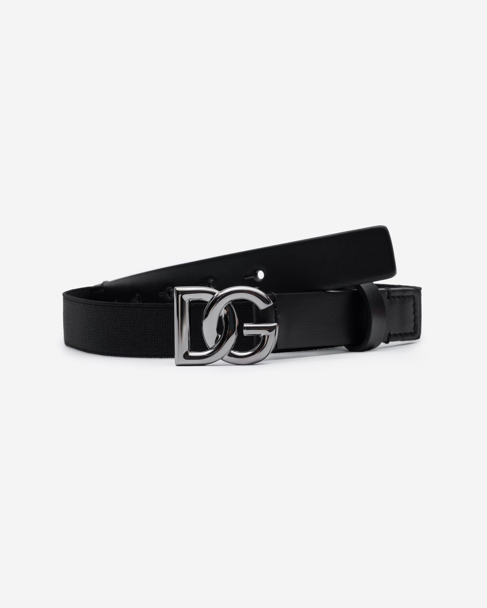 DOLCE & GABBANA — Ремень с пряжкой-логотипом DG