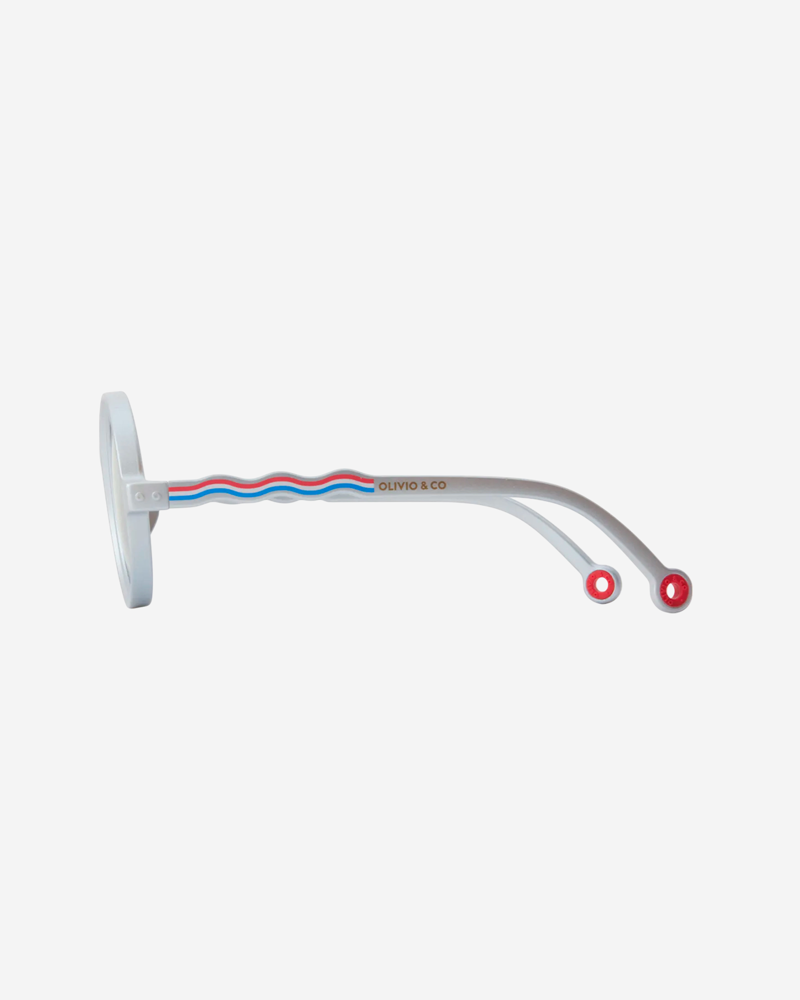Очки JUNIOR Round Sunglasses-Olympia-Medallion Platinum — 3