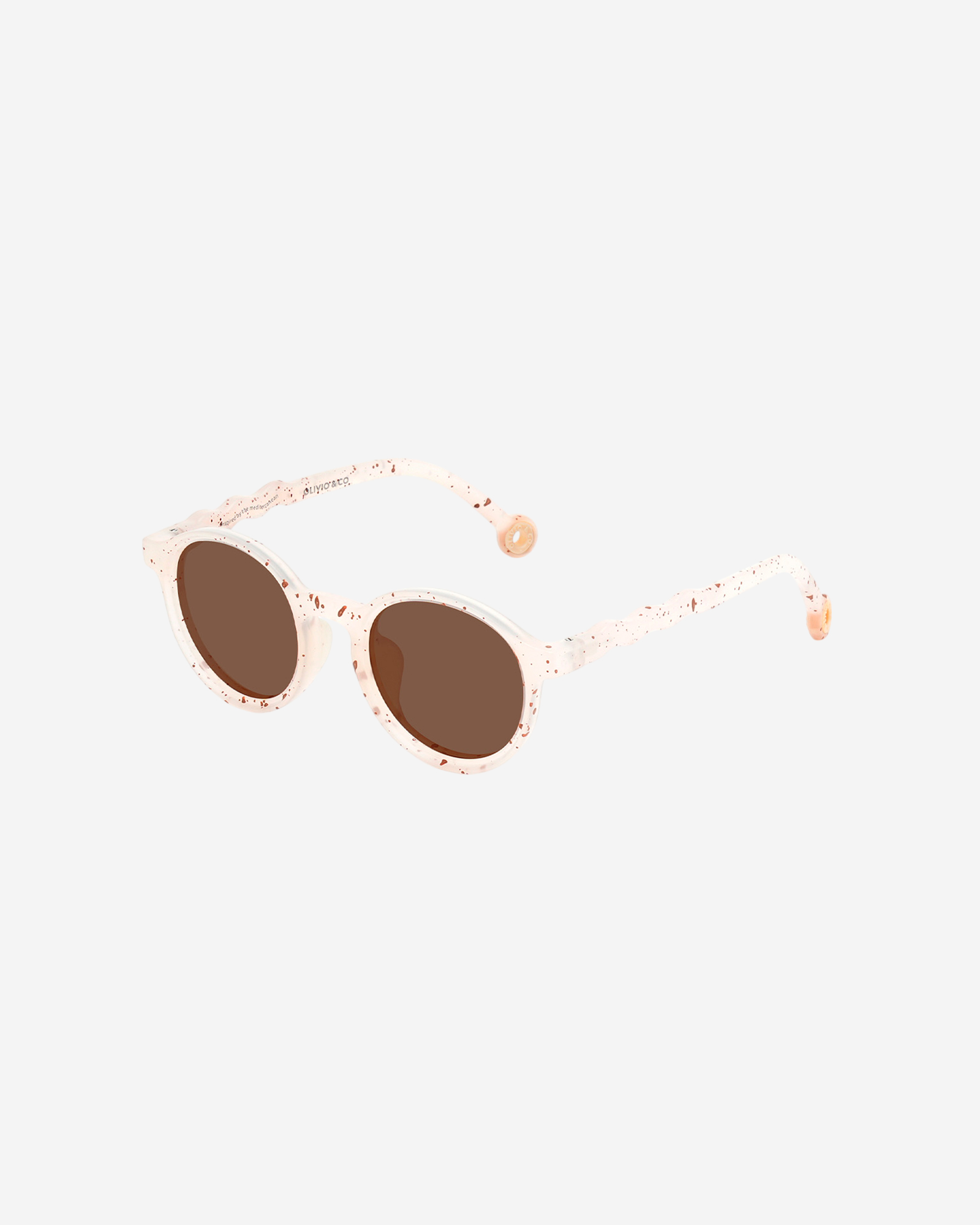 Очки KIDS Oval Sunglasses-Gelato Summer-Vanilla Brownie — 2