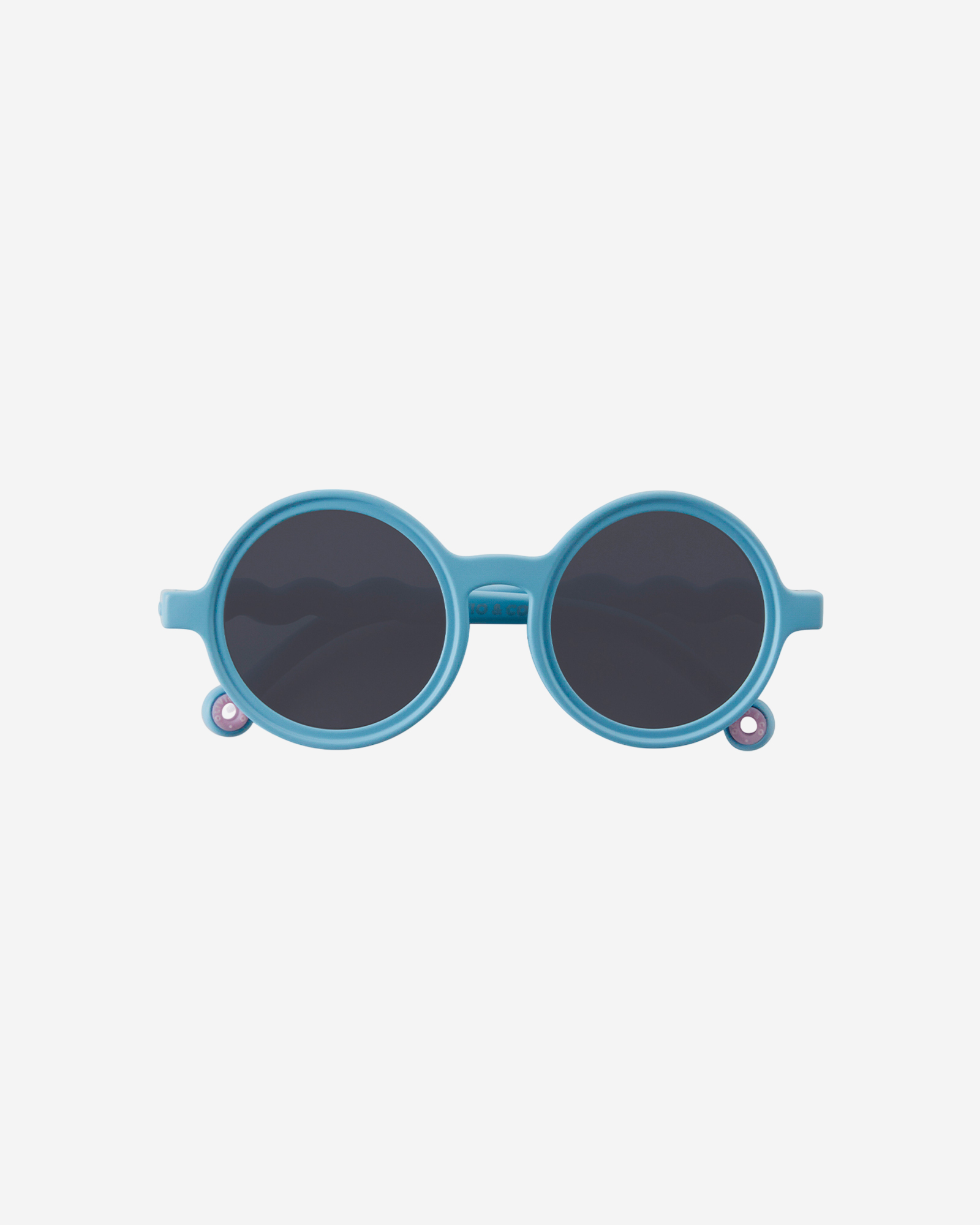 Olivio and Co — Очки BABY Round Sunglasses-Classic Olivio-Reef Blue